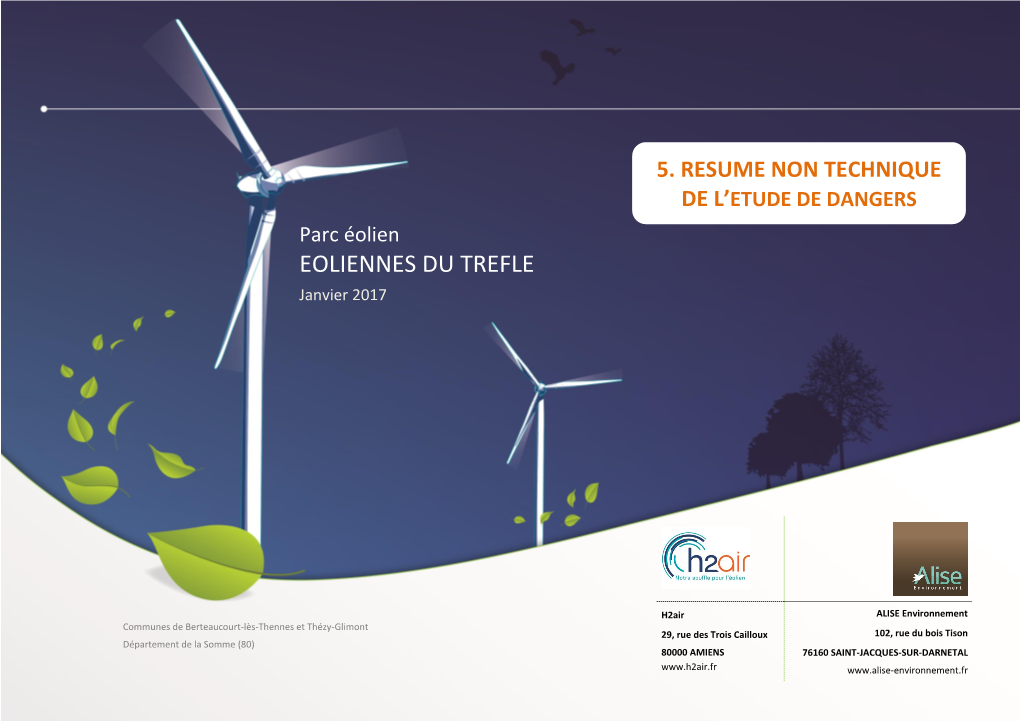 Eoliennes Du Trefle