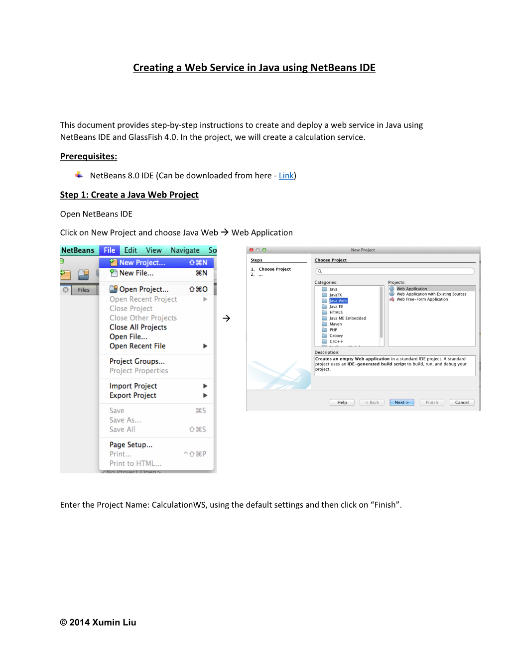 Creating a Web Service in Java Using Netbeans IDE