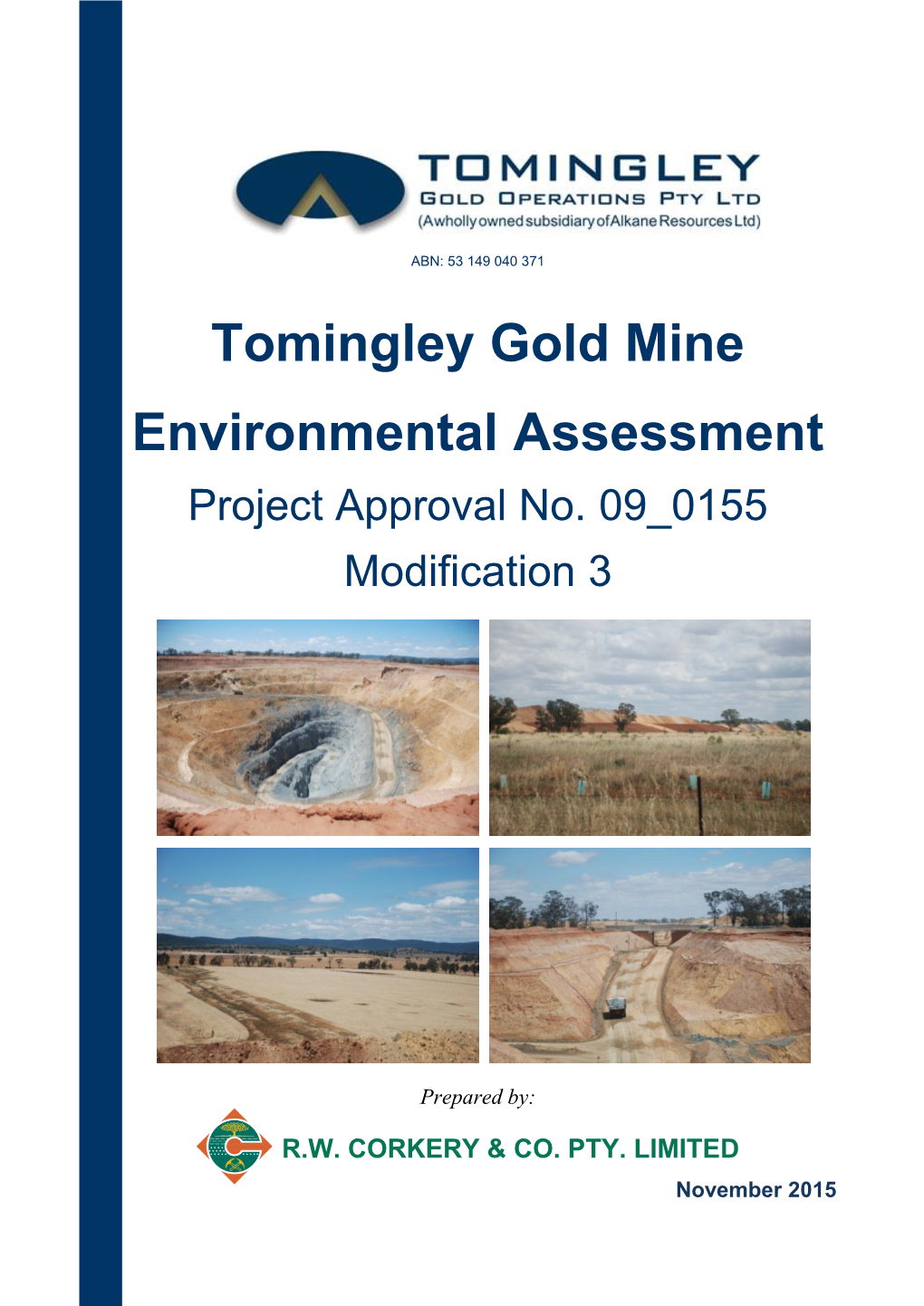 Tomingley Gold Mine Environmental Assessment