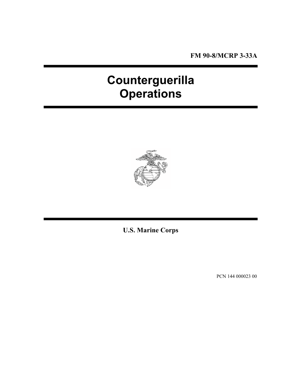 Counterguerilla Operations