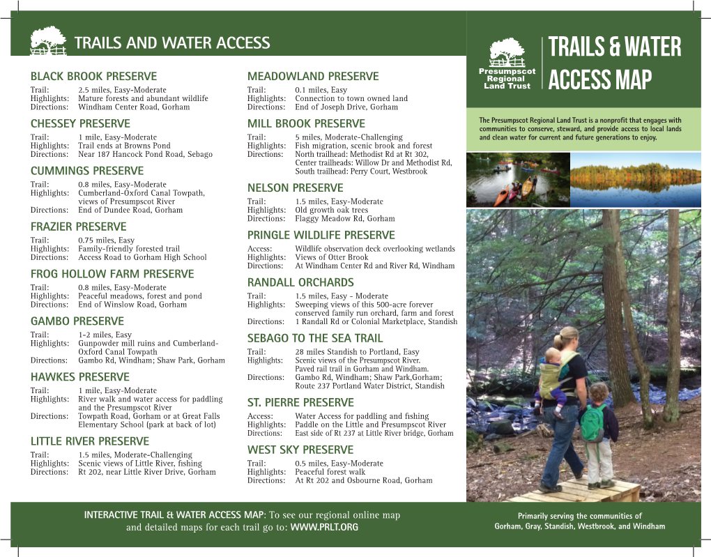 Trails & Water Access