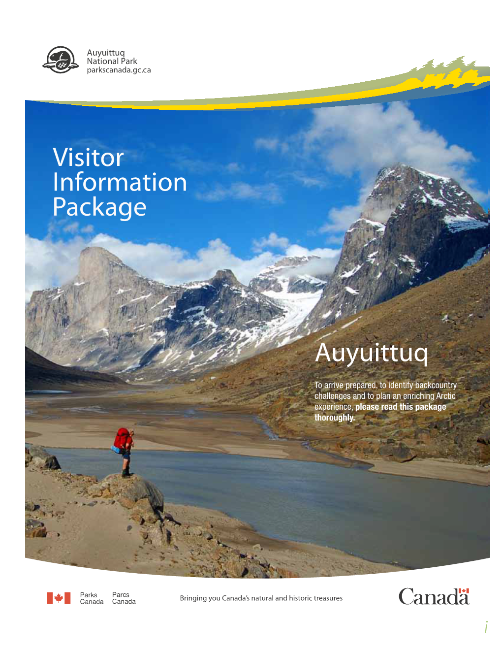 Visitor Information Package Auyuittuq