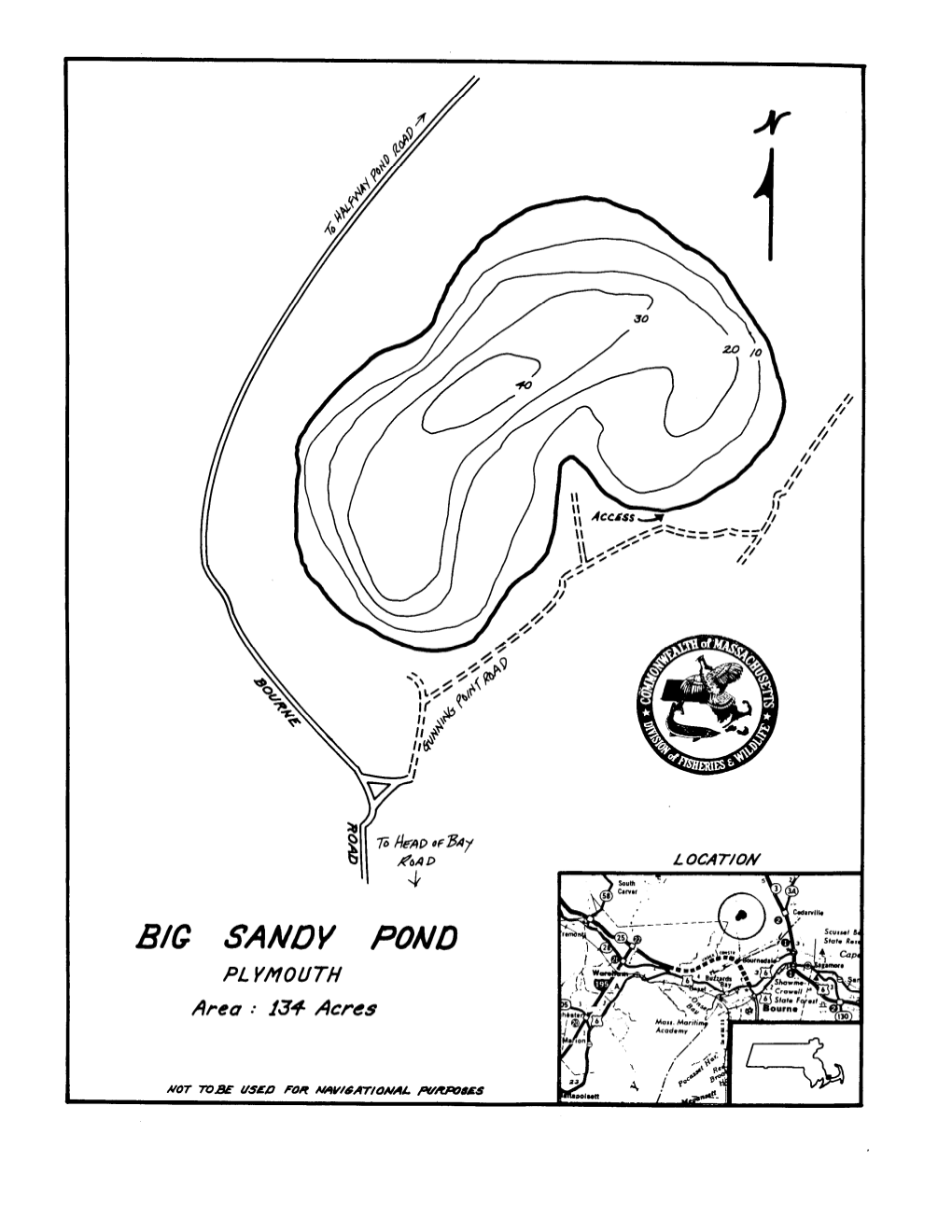 Primary Gamefish: Trout Big Sandy Pond