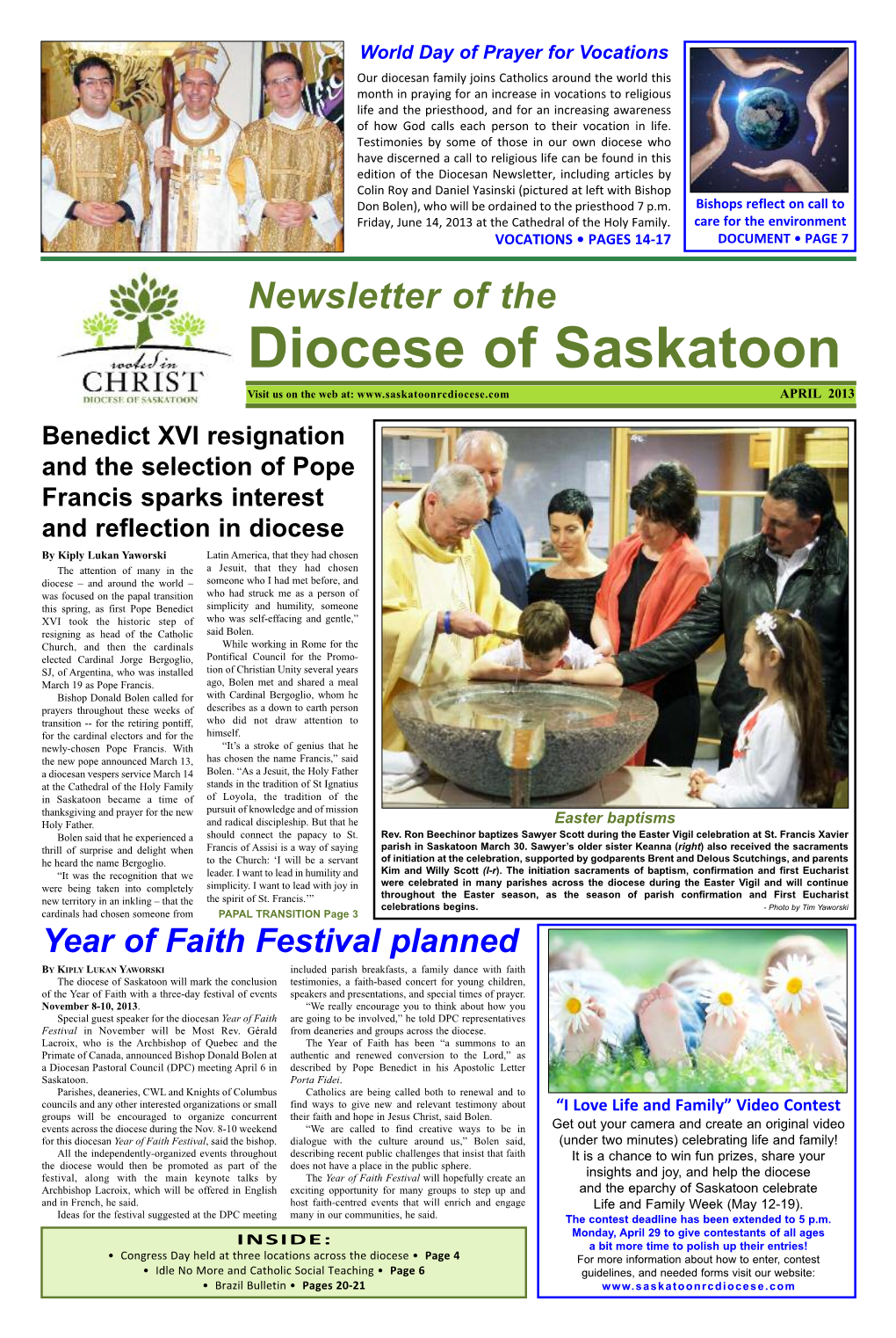 Spring 2013 Newsletter