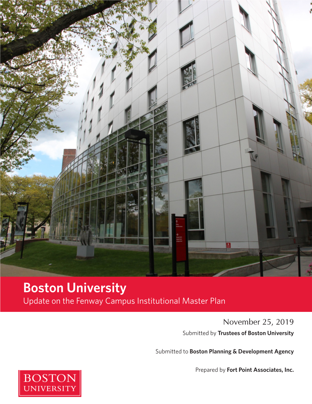 Update on the Fenway Campus Institutional Master Plan