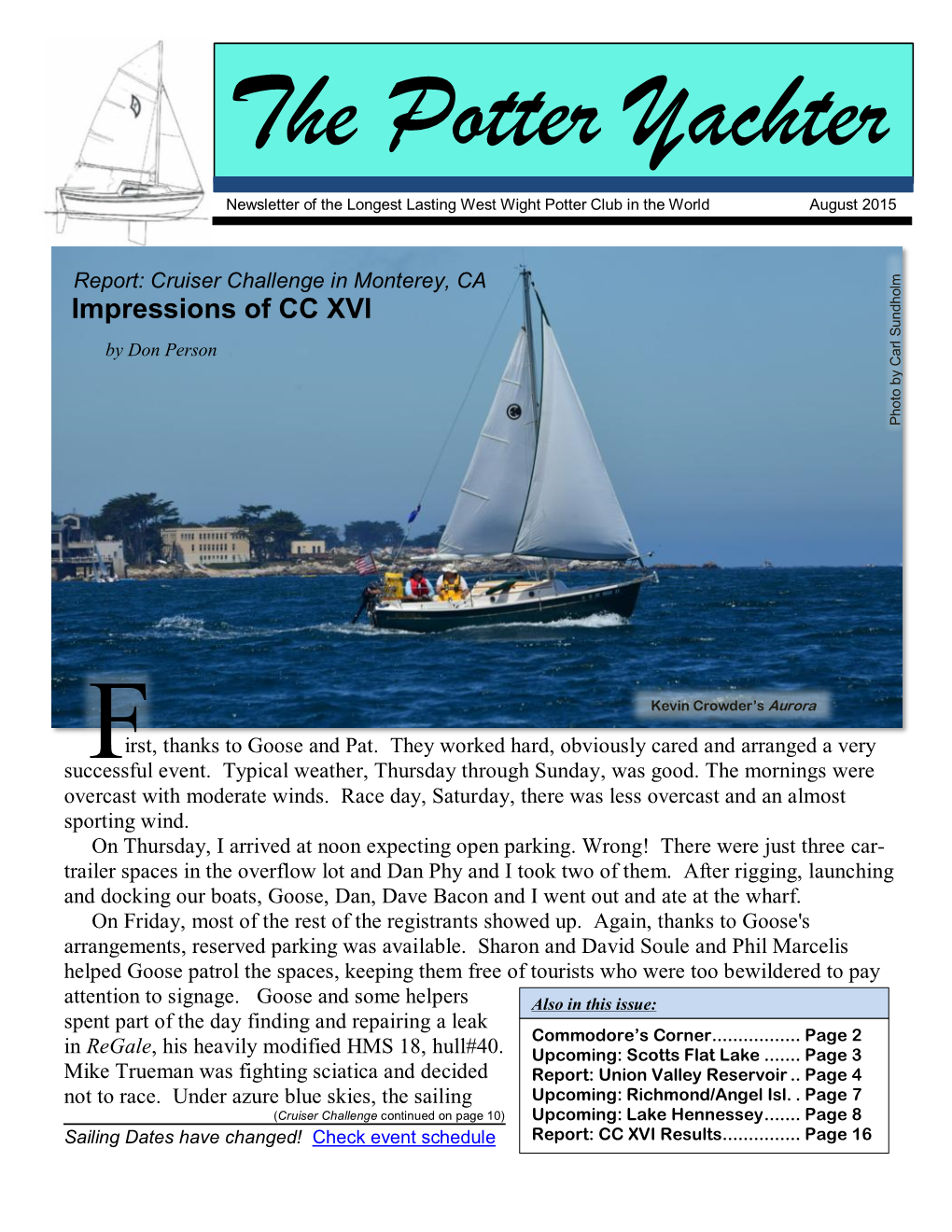 Potter Yachter Membership