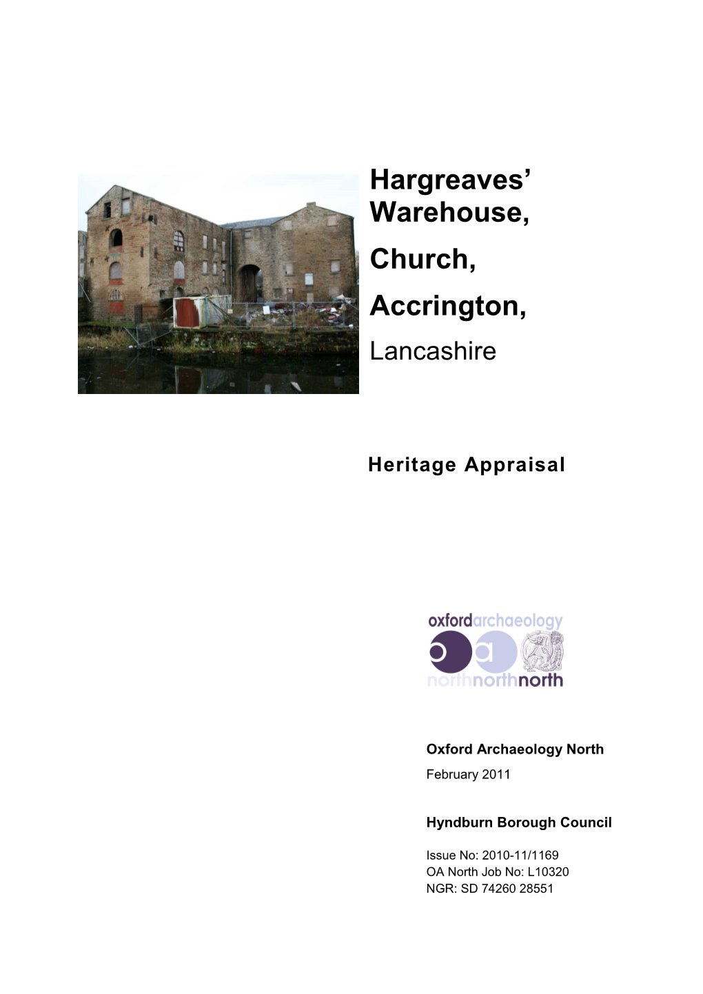 Hargreaves' Warehouse, Church, Accrington