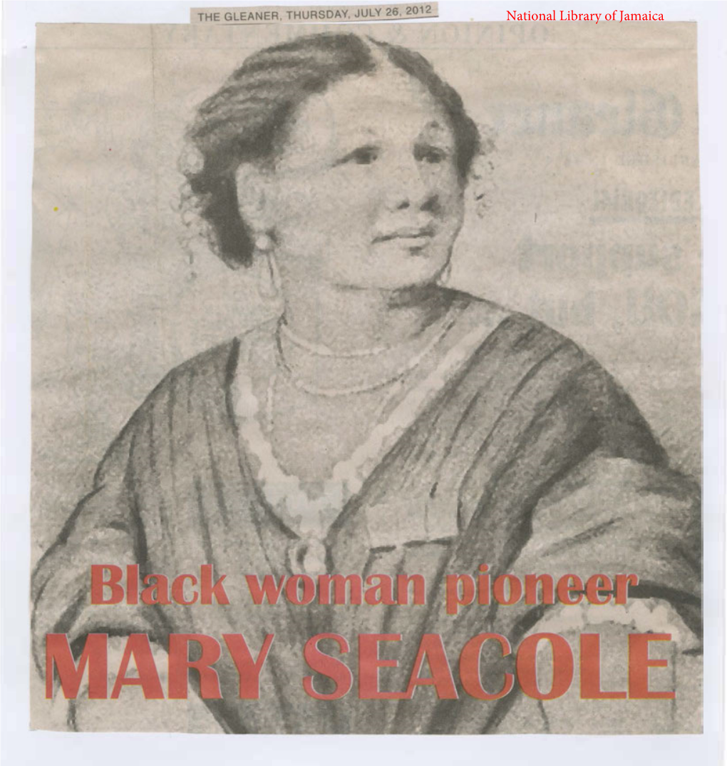 Black Woman Pioneer Mary Seacole