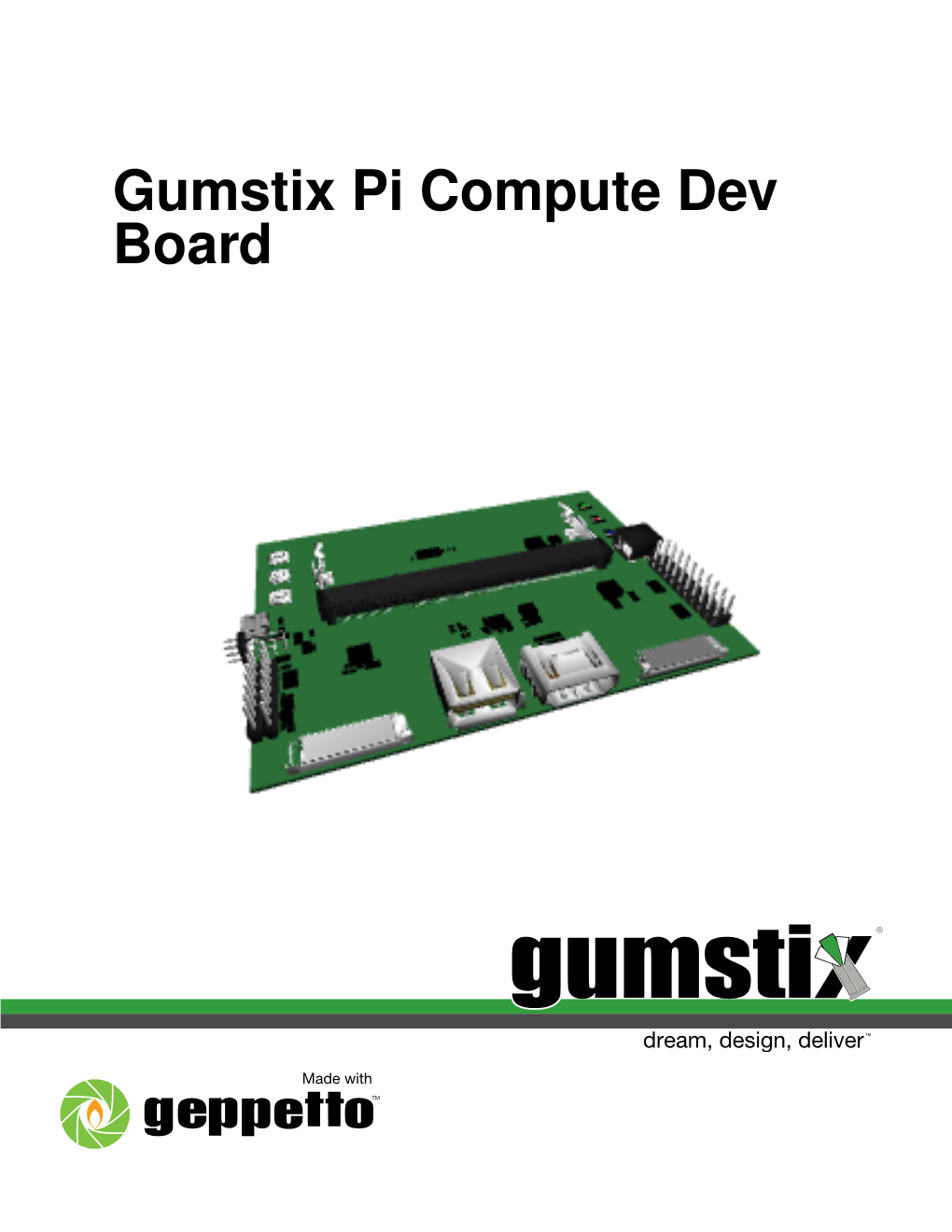 Gumstix Pi Compute Dev Board