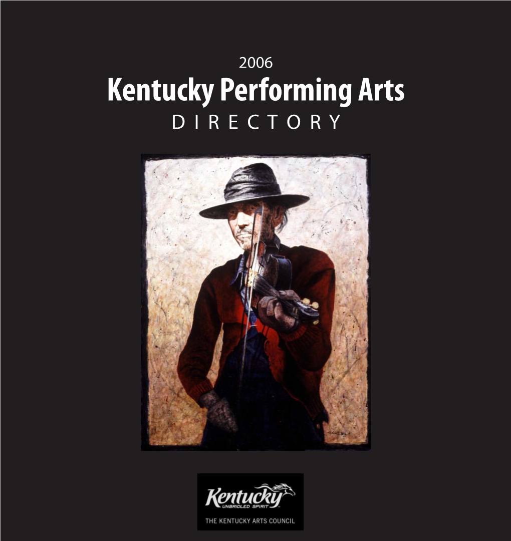 Kentucky Performing Arts Directory 