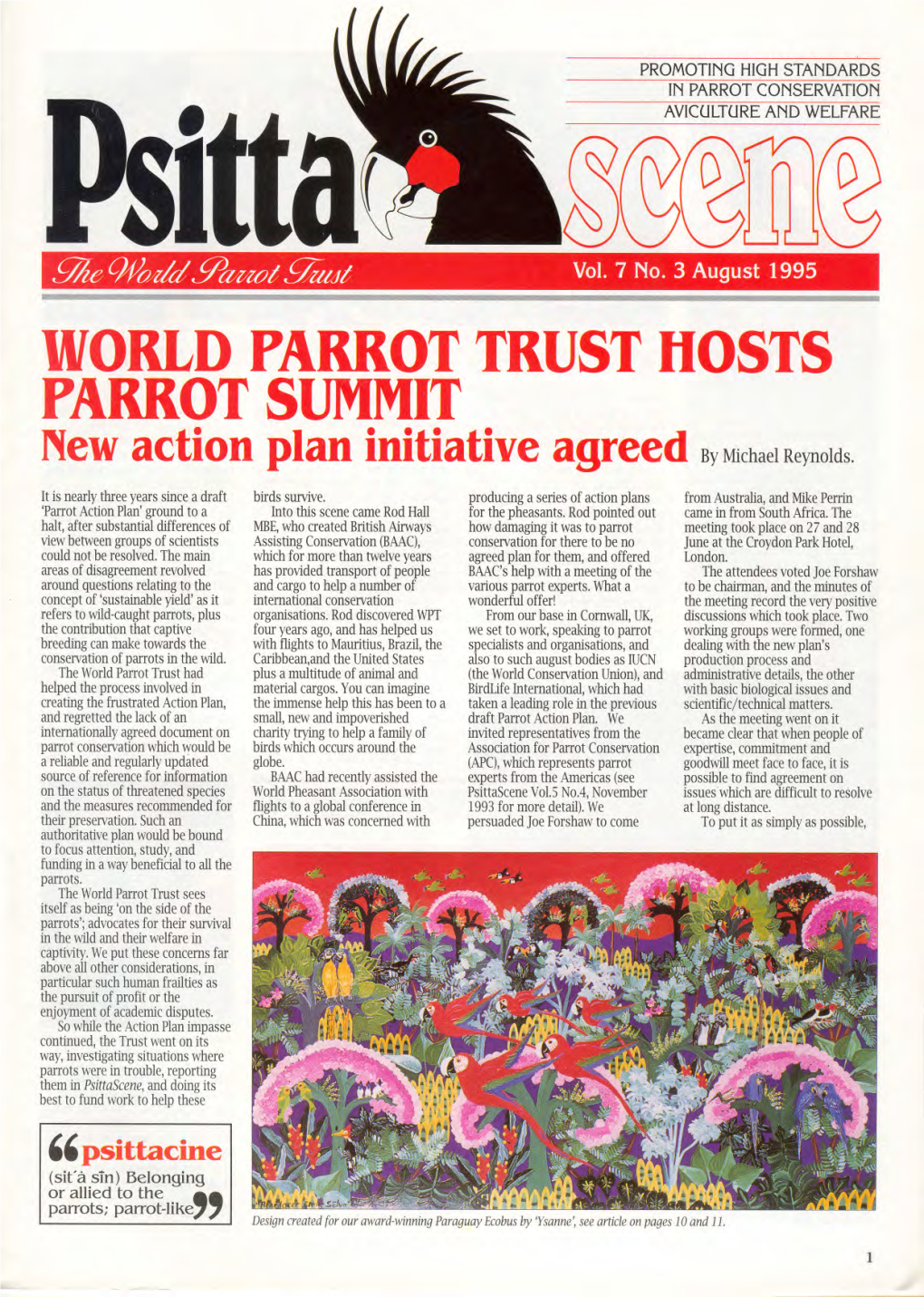 World Parrottrustoosts Parrotsummit