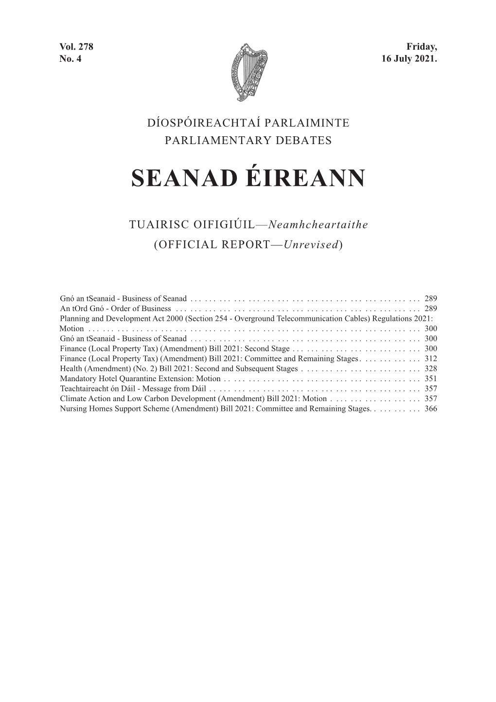 Seanad Éireann