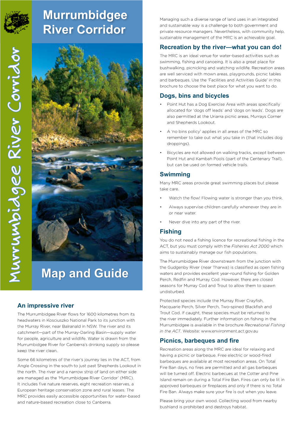 Murrumbidgee River Corridor Brochure