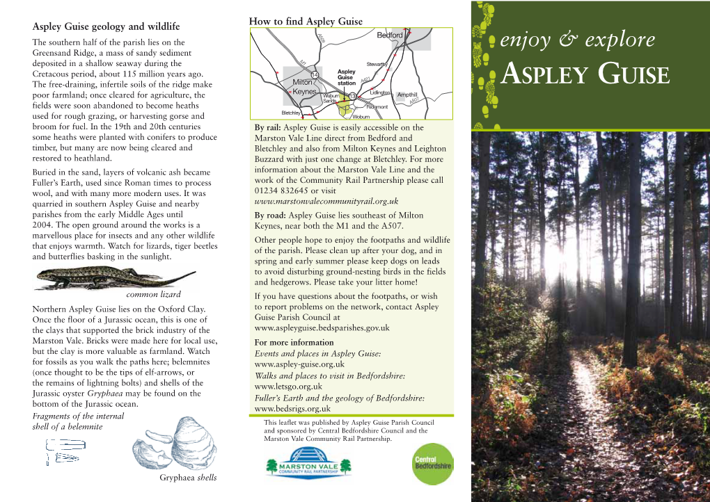 Aspley Guise Parish Council Council Parish Guise Aspley by Published Was Leaflet This