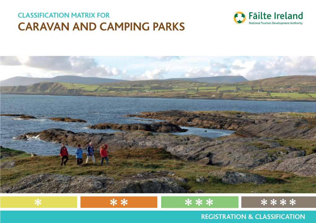 Classification Matrix for Caravan and Camping Parks