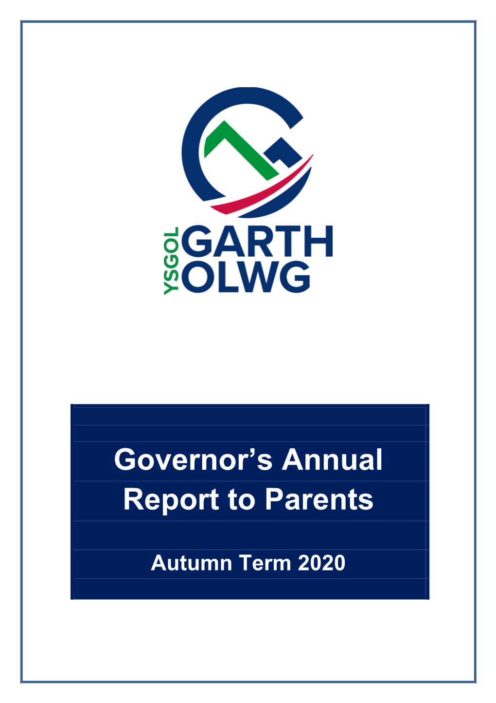 Governor's Annual Report to Parents