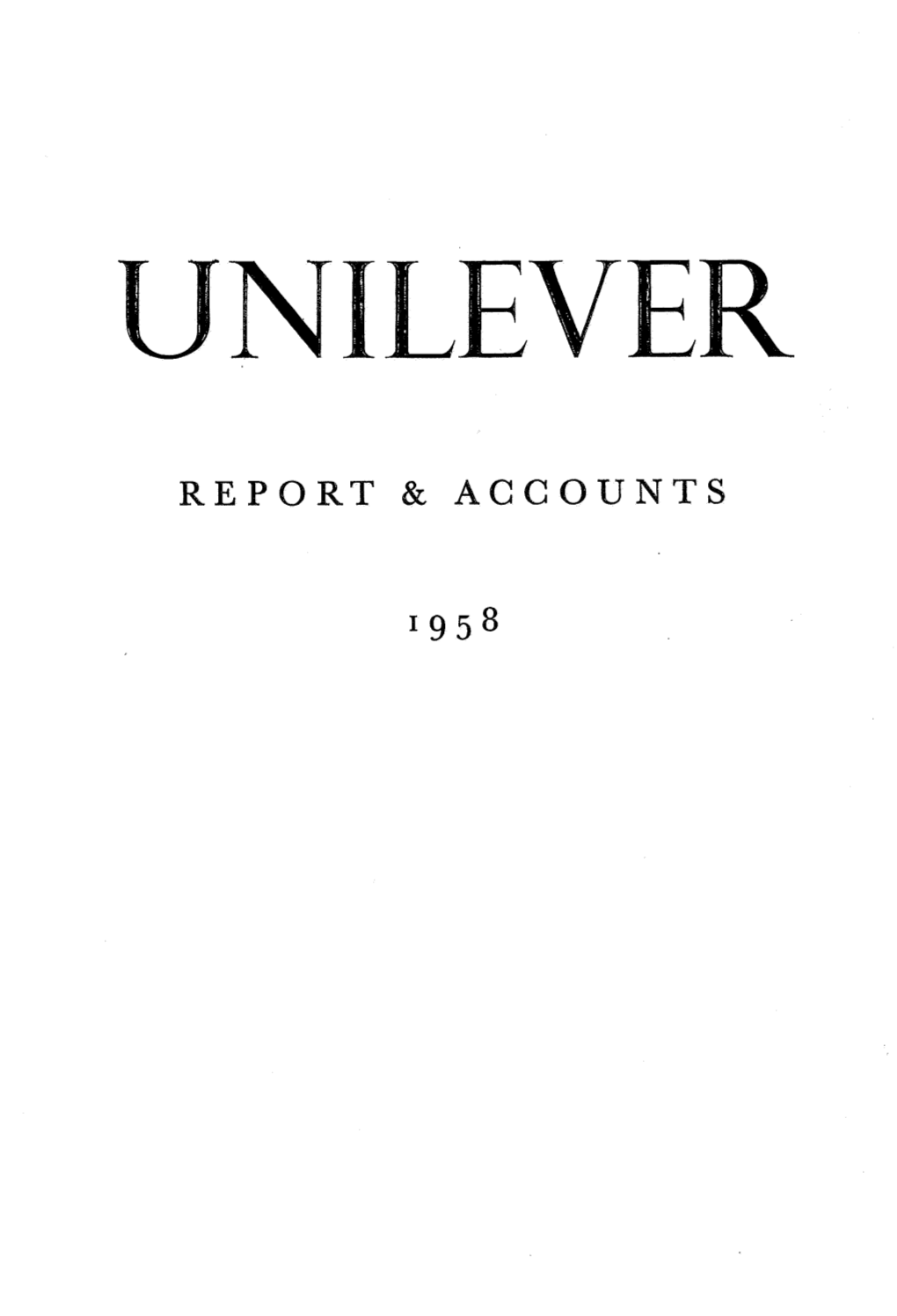 1958 Annual Report