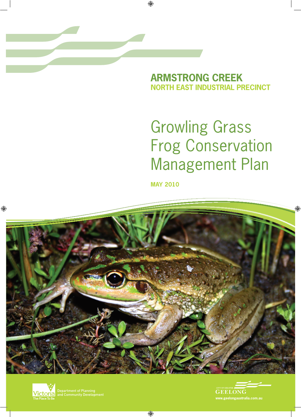 Growling Grass Frog Conservation Management Plan