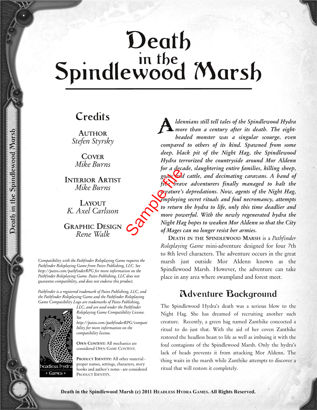 Death Spindlewood Marsh