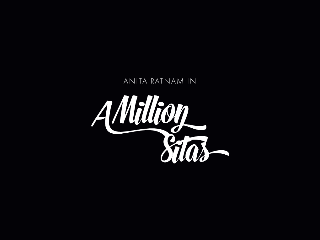 Anita Ratnam Million Sitas Press