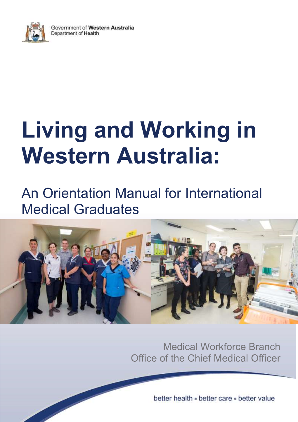 An Orientation Manual for International Medical Graduates
