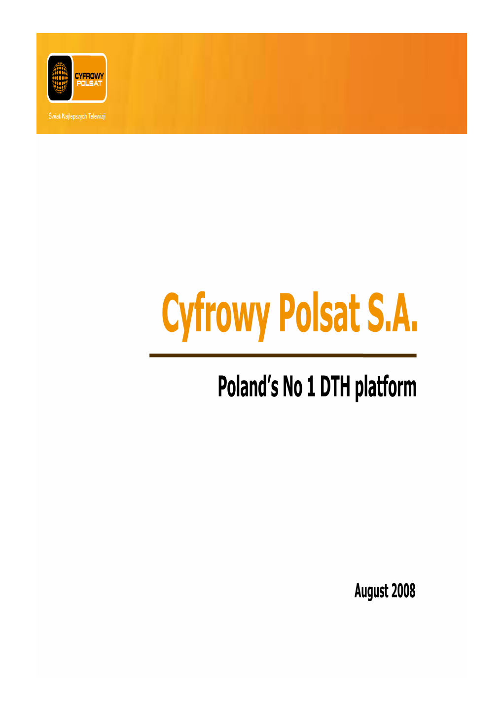 Cyfrowy Polsat S.A