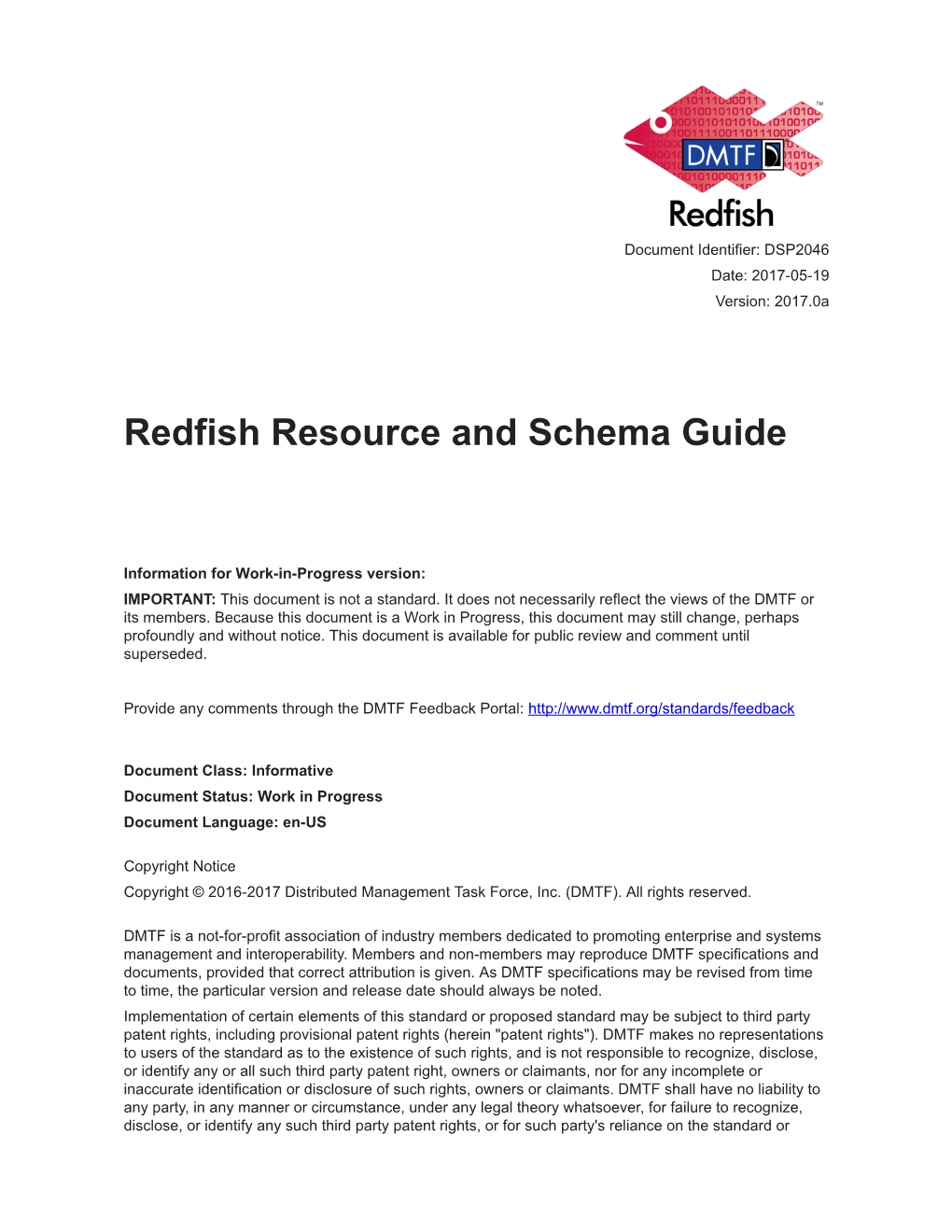 Redfish Resource and Schema Guide