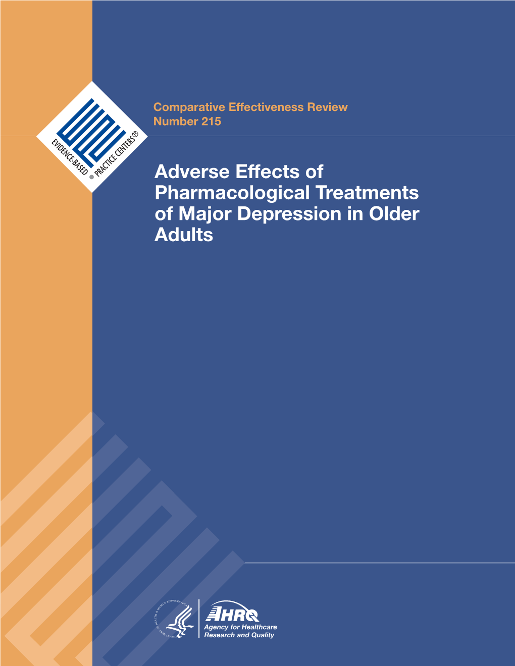 CER 215 Systematic Review: Adverse Effects of Pharmacological