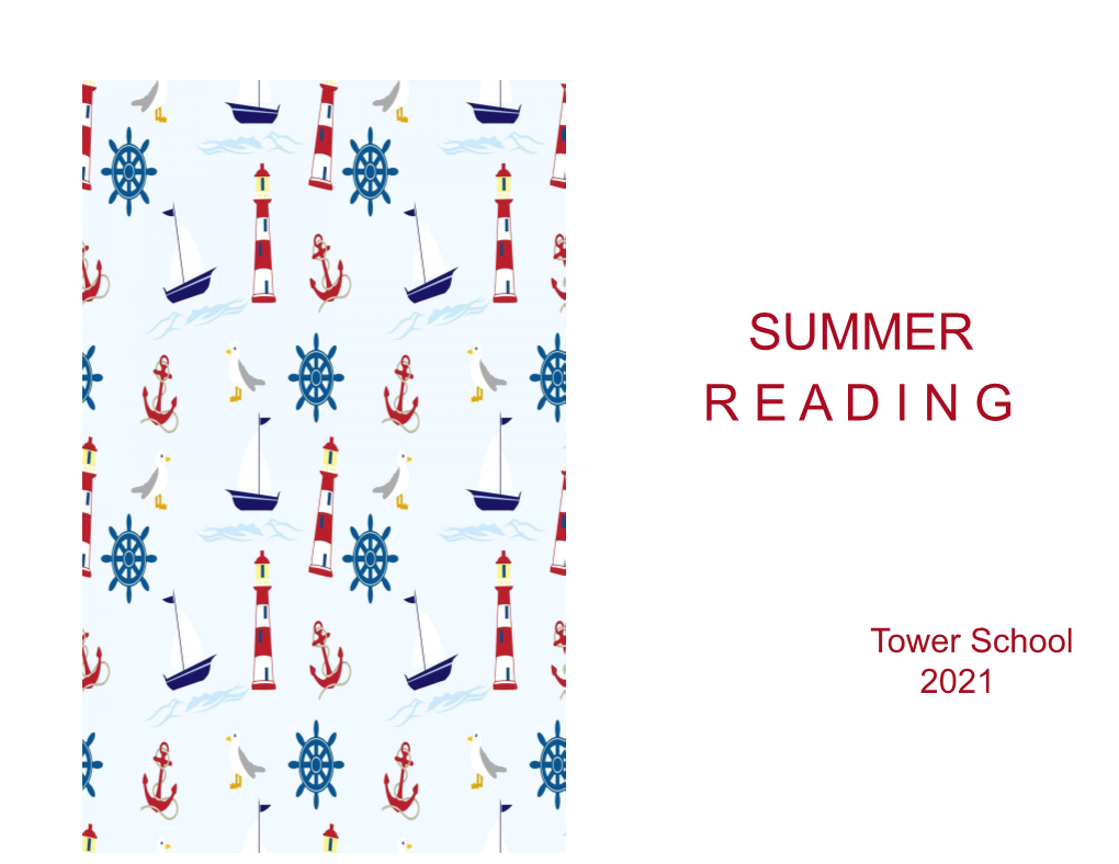 Tower School Summer Reading