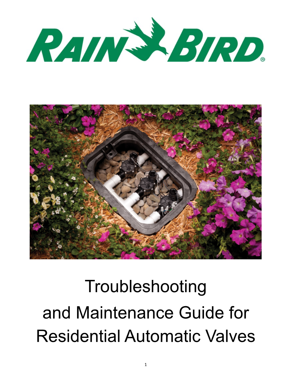Troubleshooting and Maintenance Guide for Residential Automatic Valves