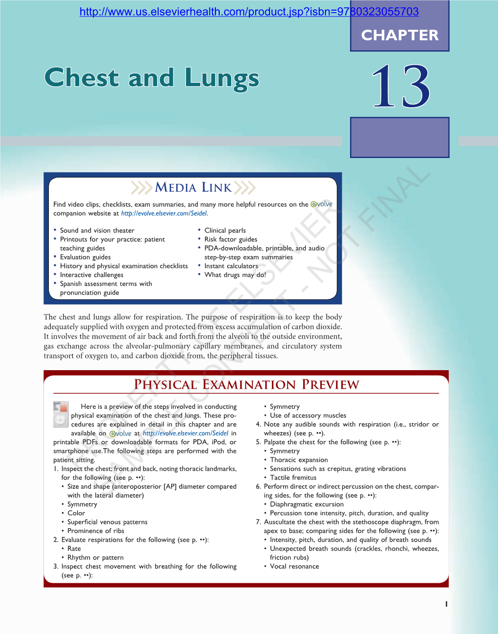 Mosby's Guide to Physical Examination, 7Th Edition