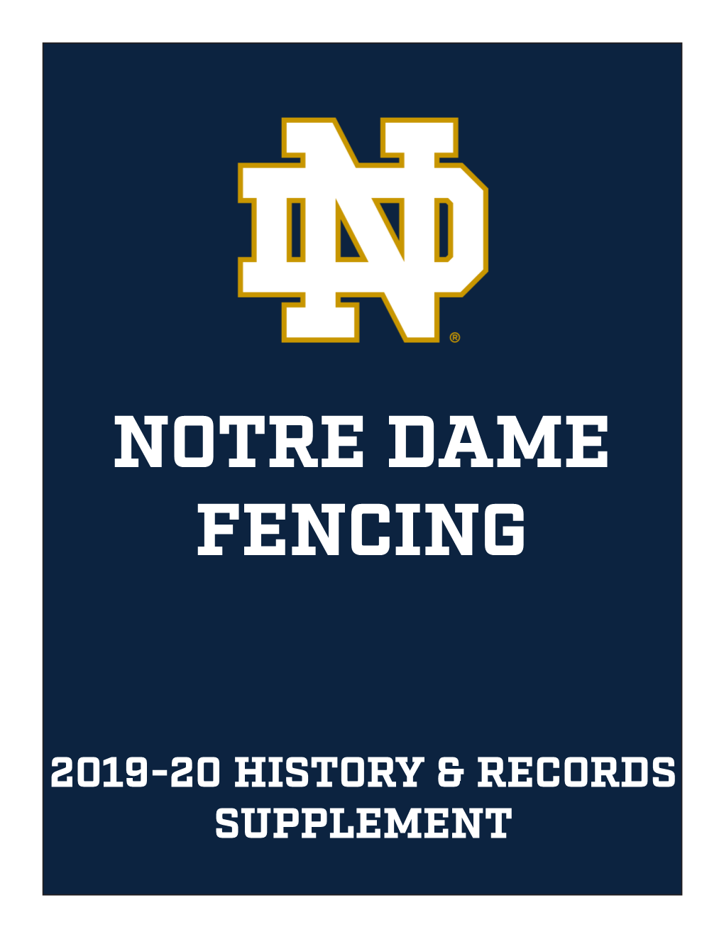 Notre Dame Fencing