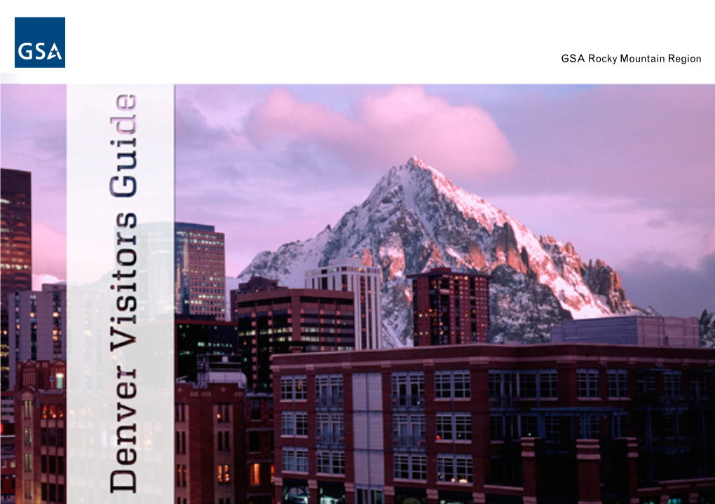 GSA Rocky Mountain Region Index Hotels