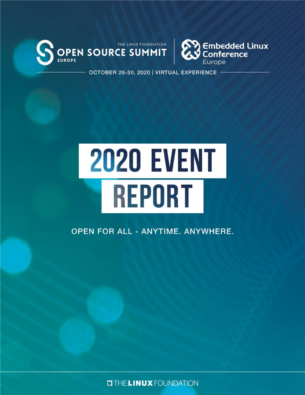 VIEW the POST Event REPORT