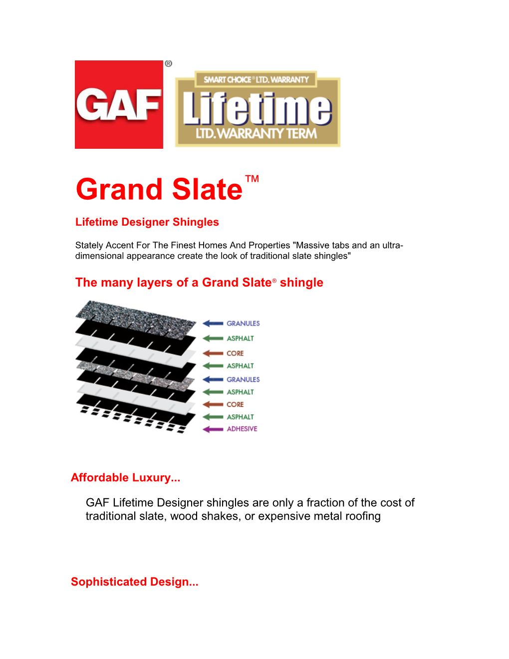 The Many Layers of a Grand Slate Shingle