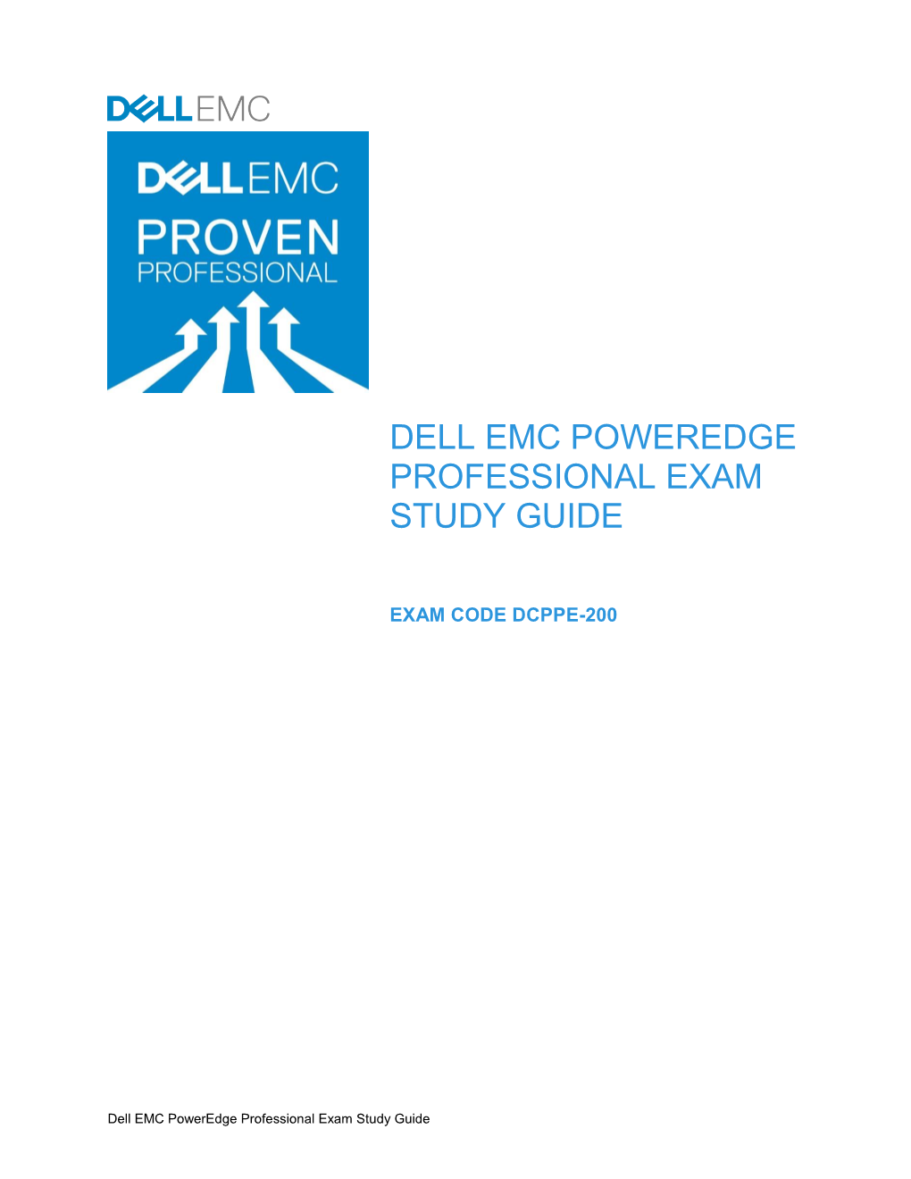 Dell Emc Poweredge Professional Exam Study Guide