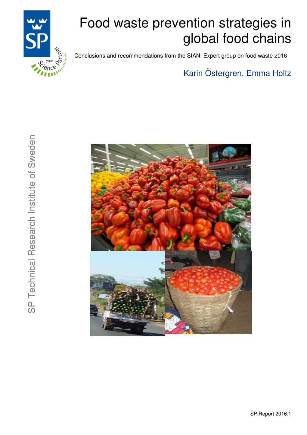 Food Waste Prevention Strategies in Global Food Chains