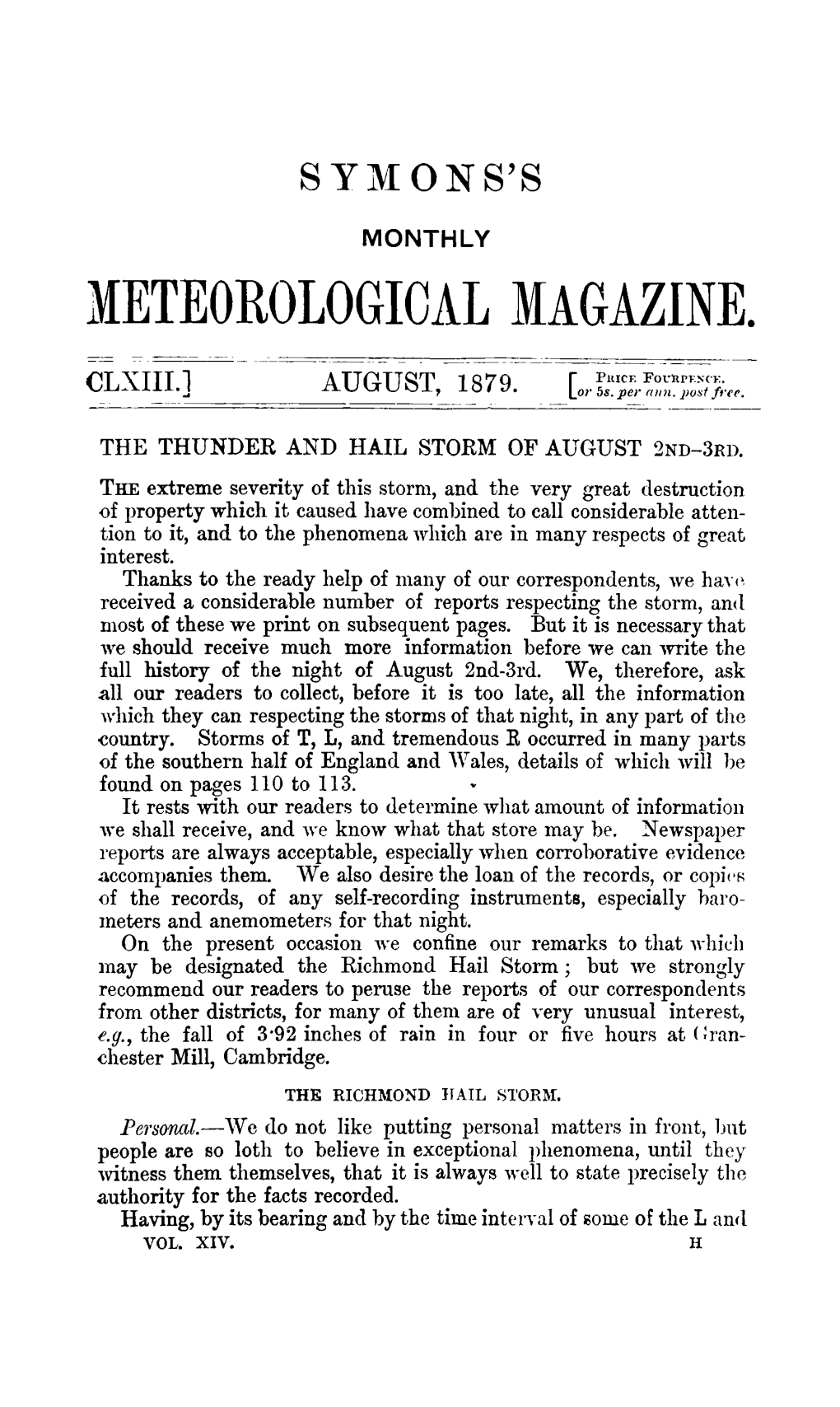 Meteorological Magazine