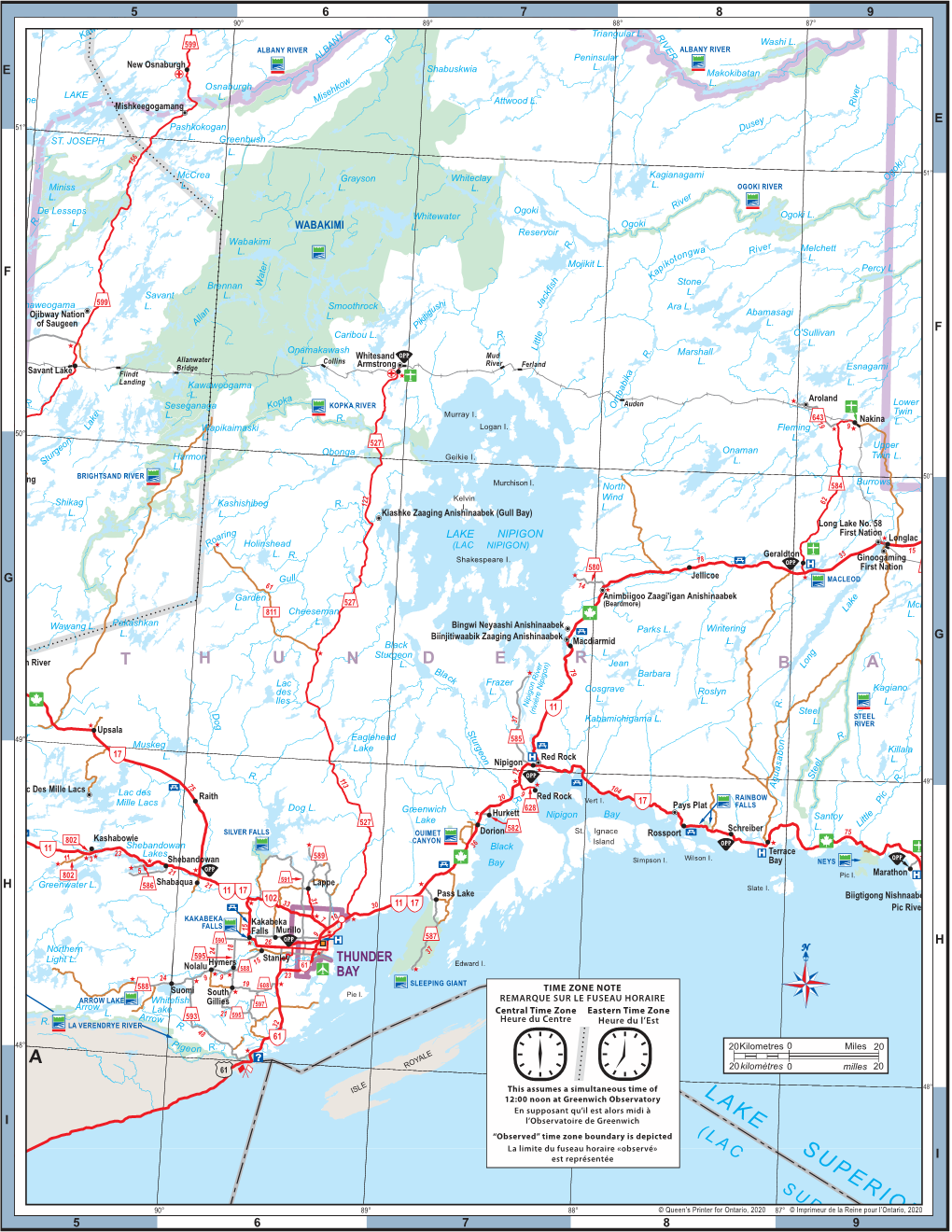 Official Road Map of Ontario