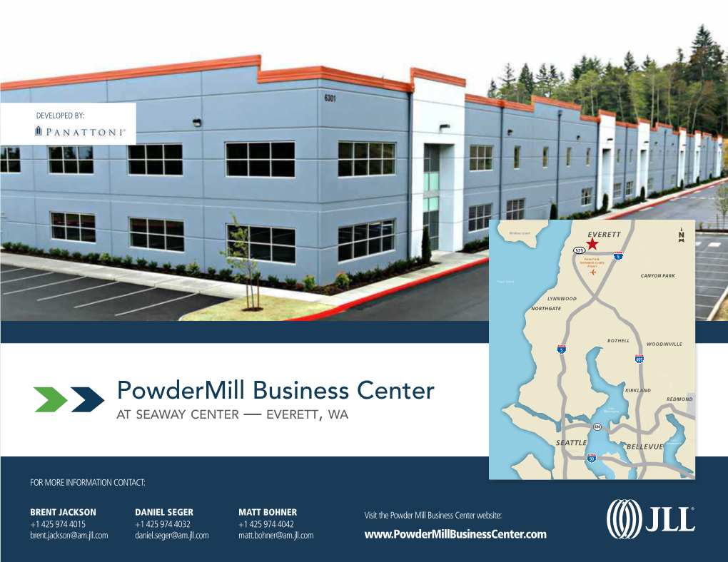 Powdermill Business Center at SEAWAY CENTER — EVERETT, WA