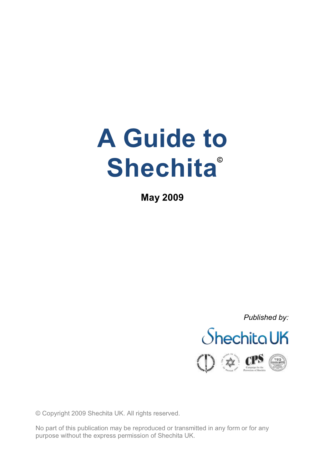 A Guide to Shechita