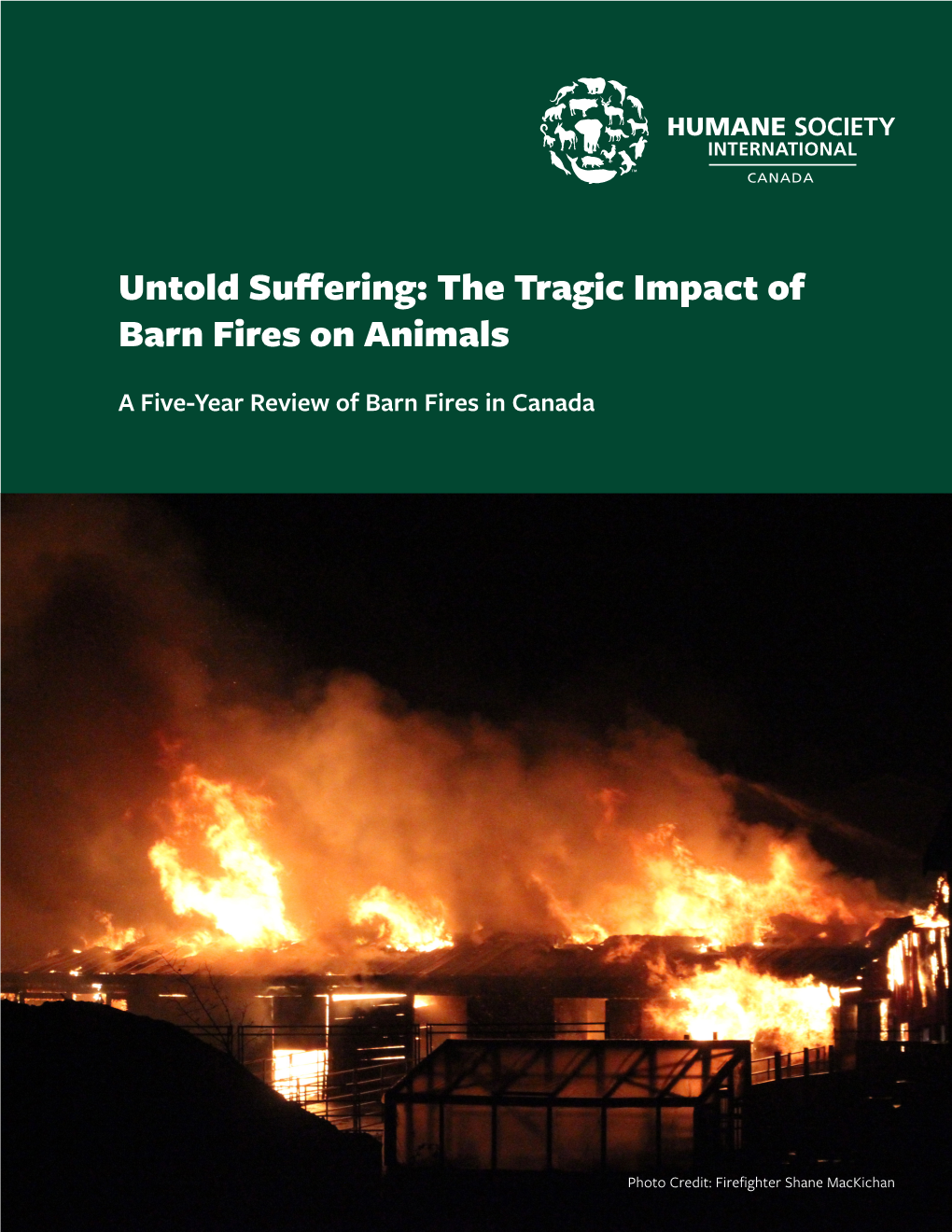 Untold Suffering: the Tragic Impact of Barn Fires on Animals