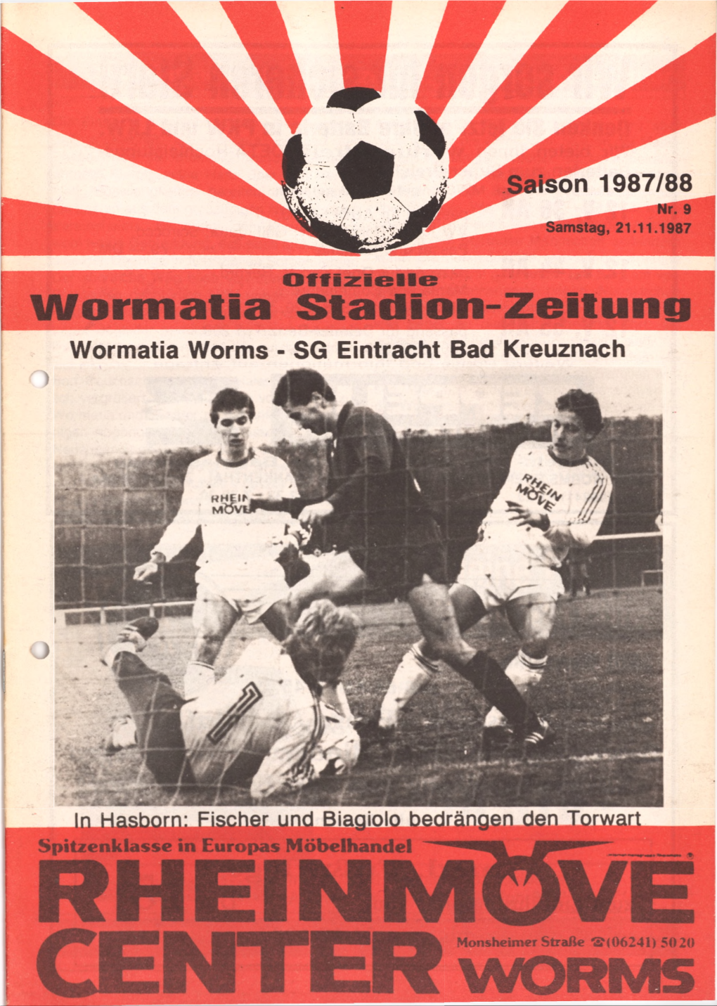 Wormatia Worms - SG Eintracht Bad Kreuznach