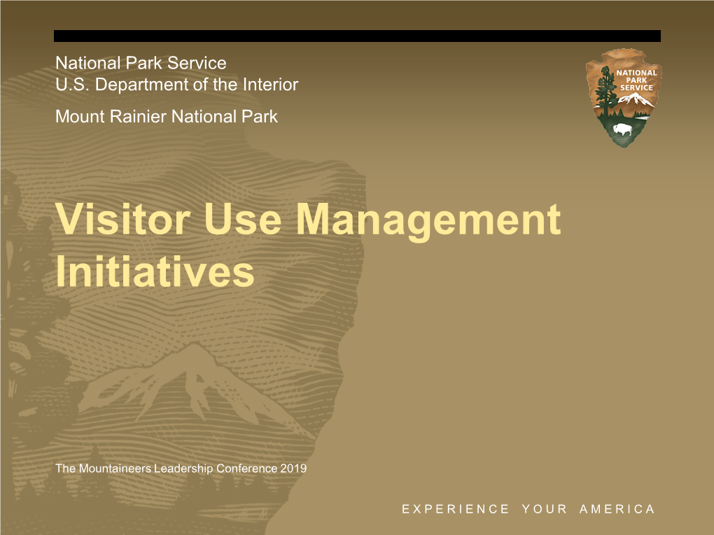 Visitor Use Management Initiatives