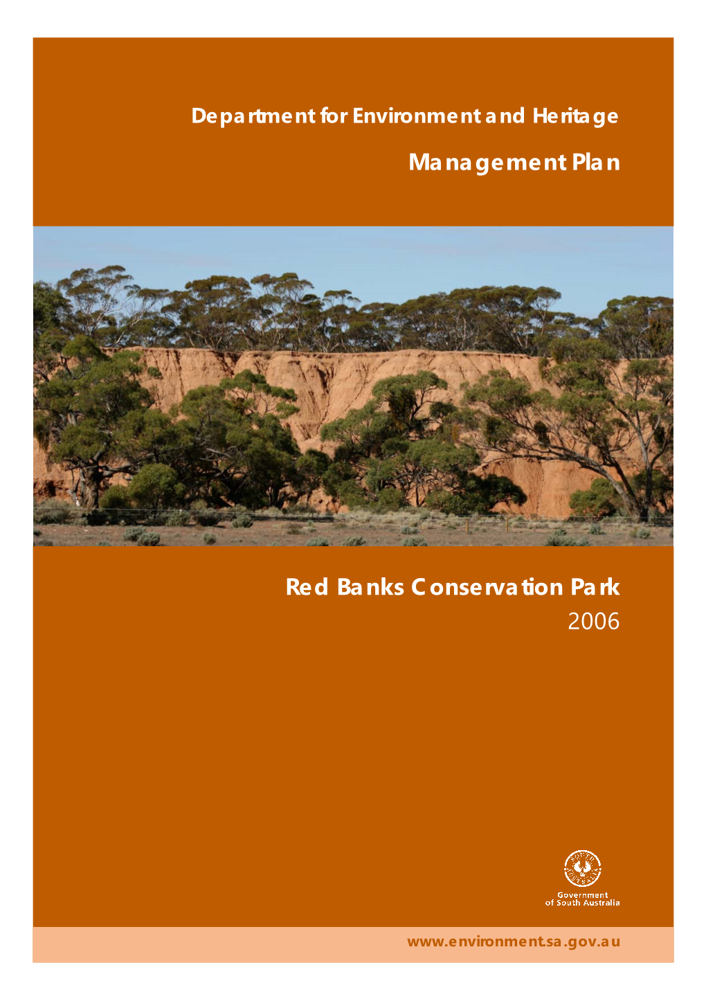 Red Banks Conservation Park 2006 Management Plan