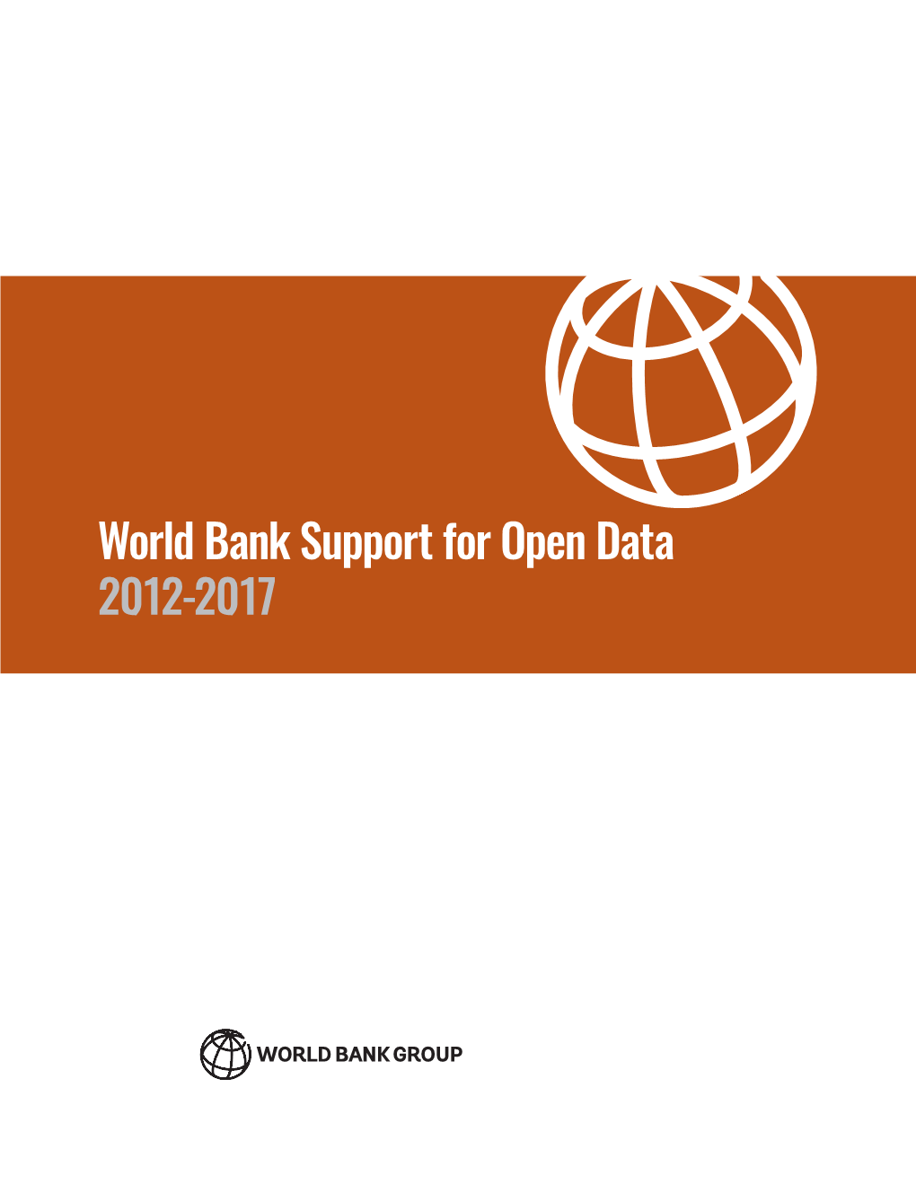 World Bank Support for Open Data 2012-2017