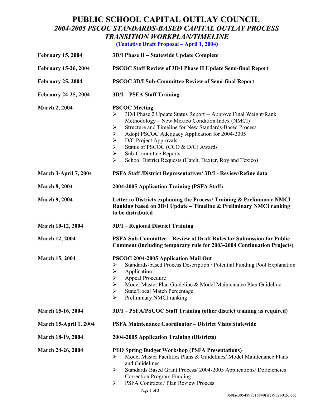 Public School Capital Outlay Council