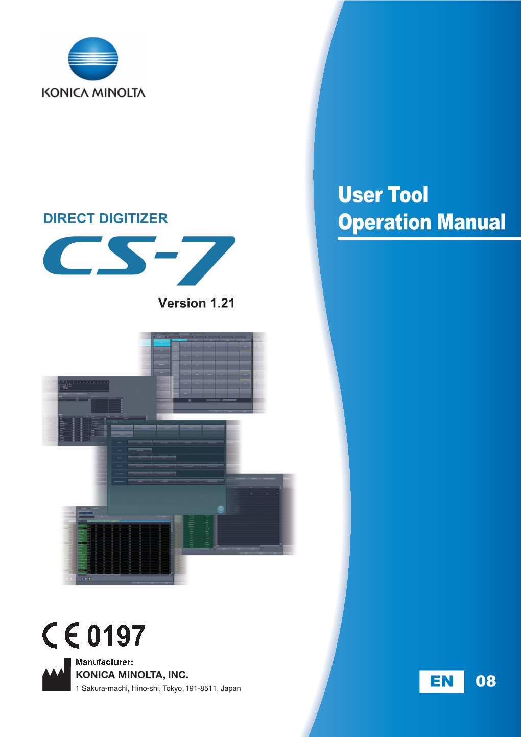 User Tool Operation Manual Tool Operation User User Tool DIRECT DIGITIZER Operation Manual