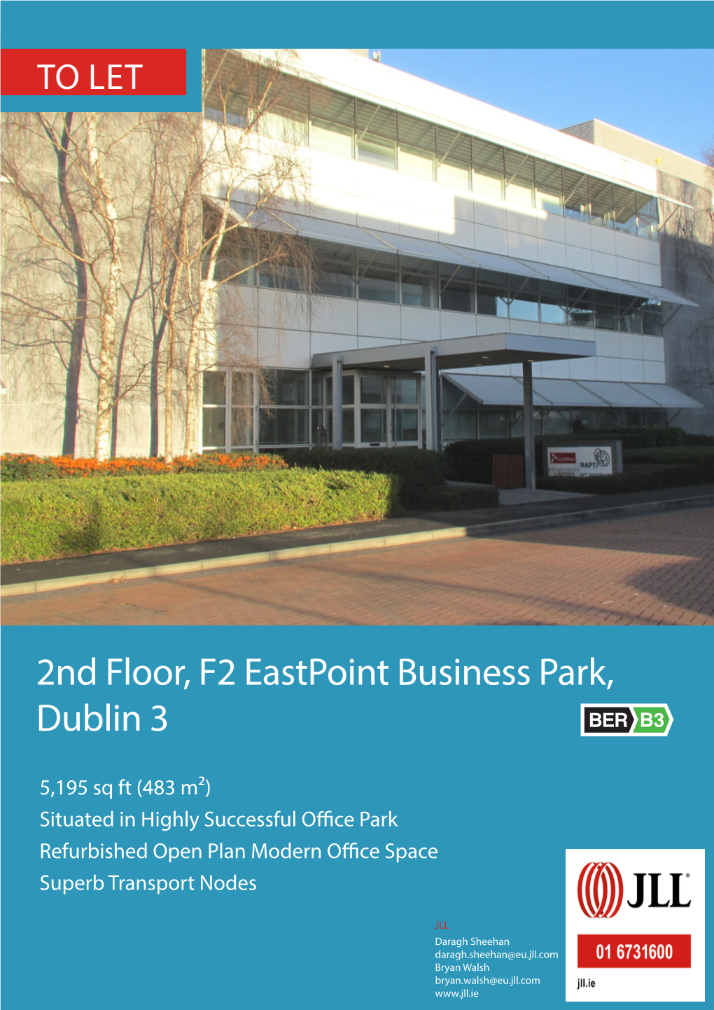 2Nd Floor, F2 Eastpoint Business Park, Dublin 3
