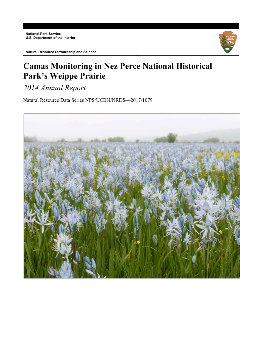 Camas Monitoring in Nez Perce National Historical Park’S Weippe Prairie 2014 Annual Report